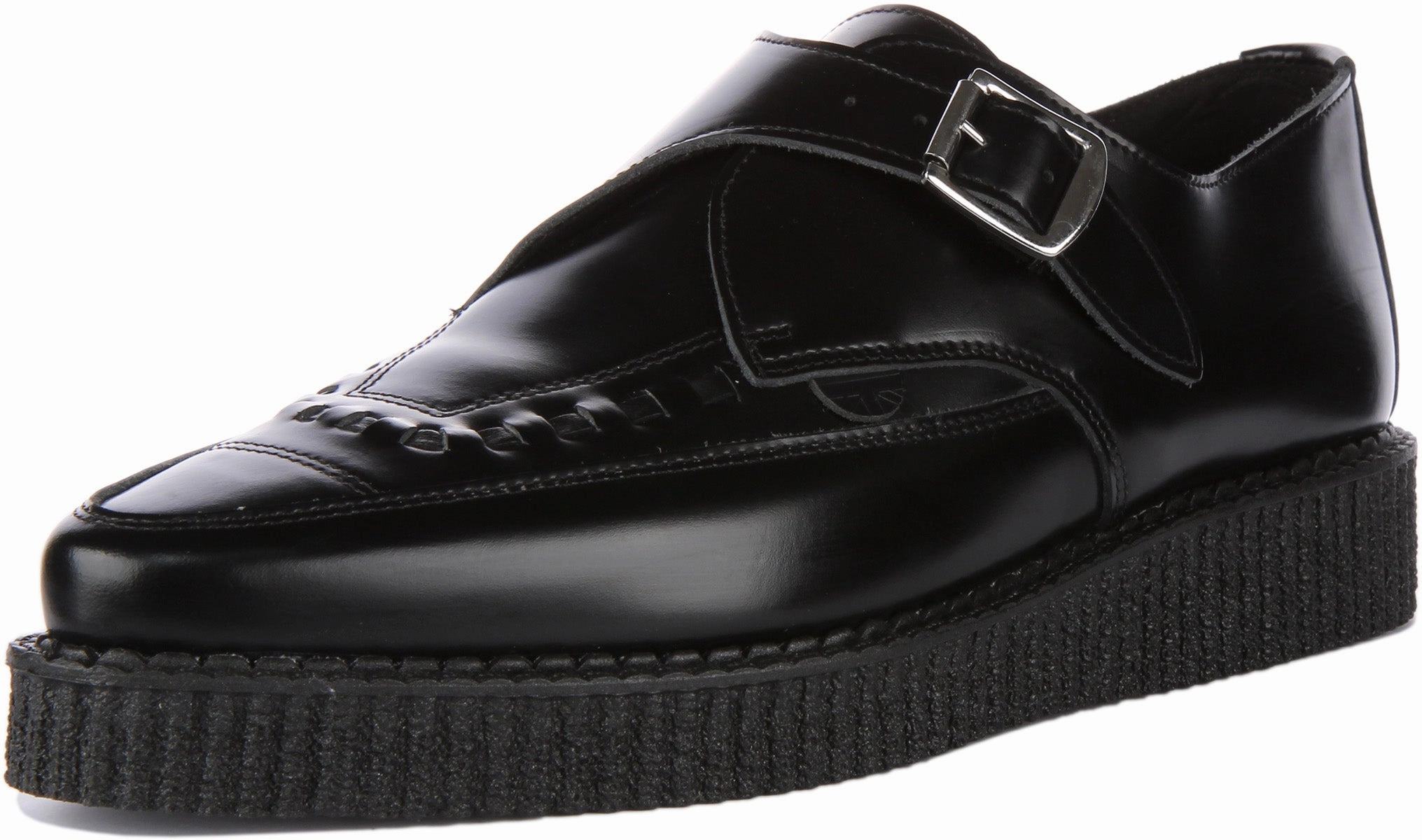 Underground Apollo In Black Buckle Shoes