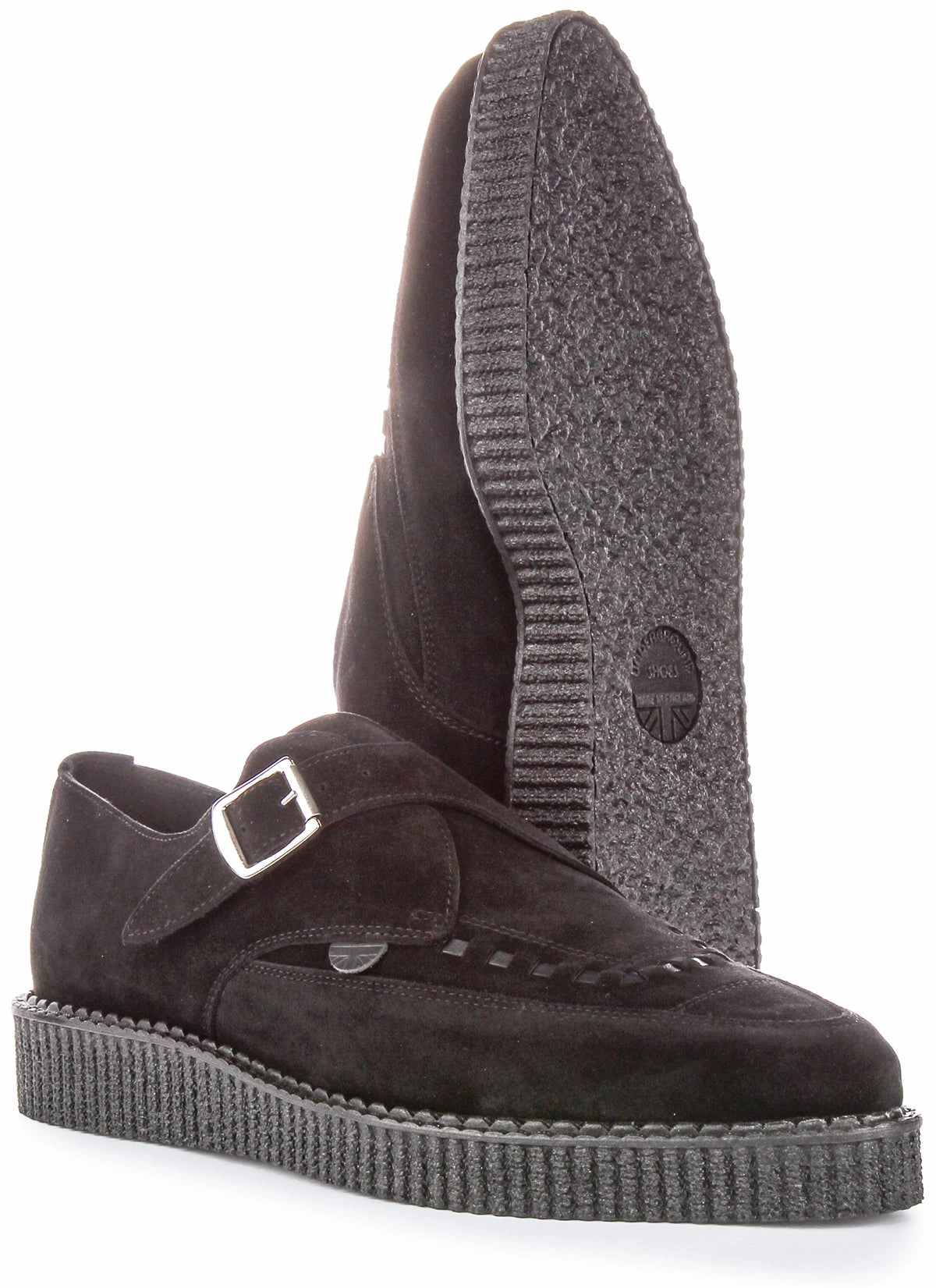 Underground Apollo In Black Suede | Made In England