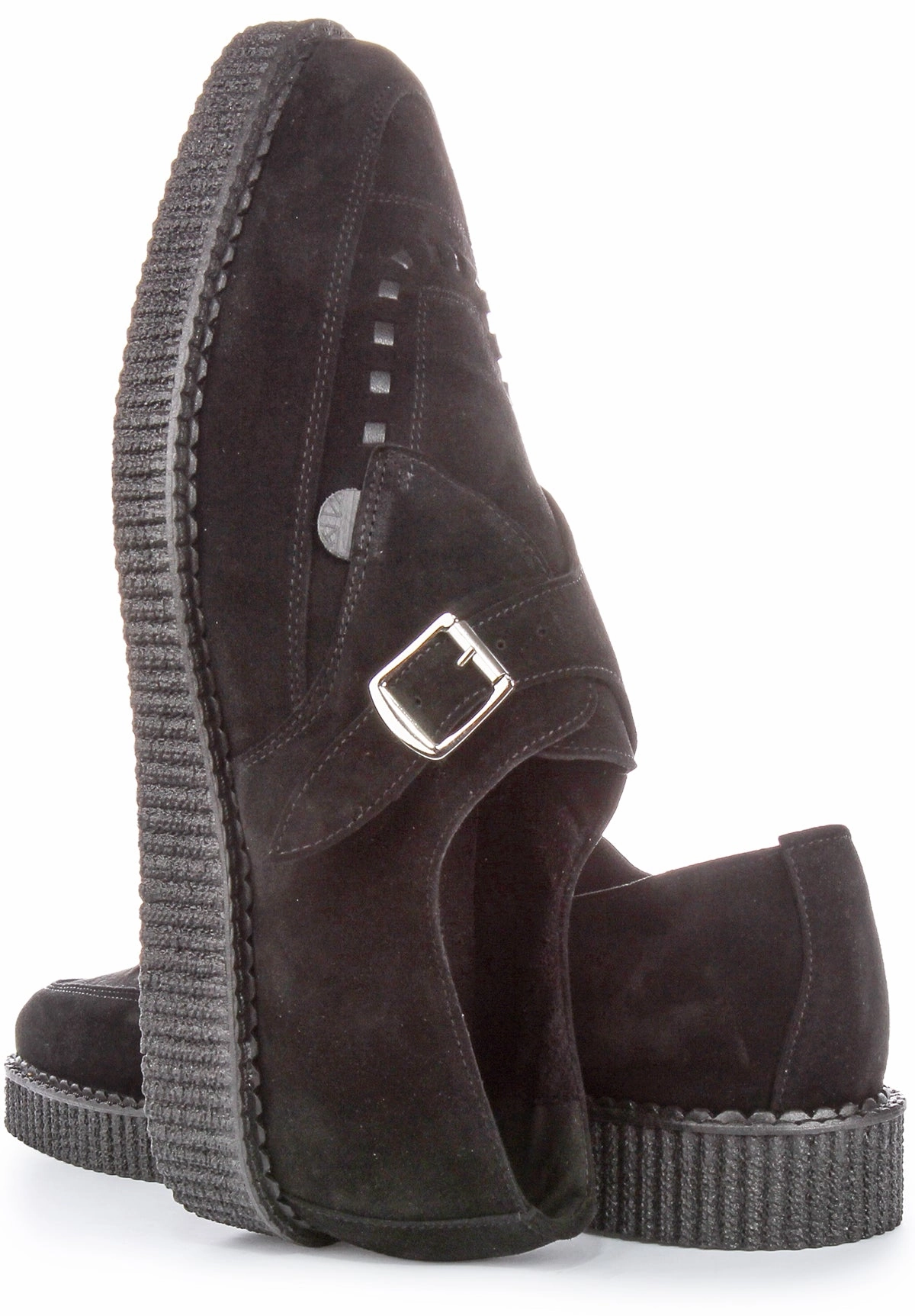 Underground Apollo In Black Suede | Made In England