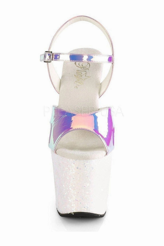 UNICORN-711LG Platform Sandal | Purple Vinyl