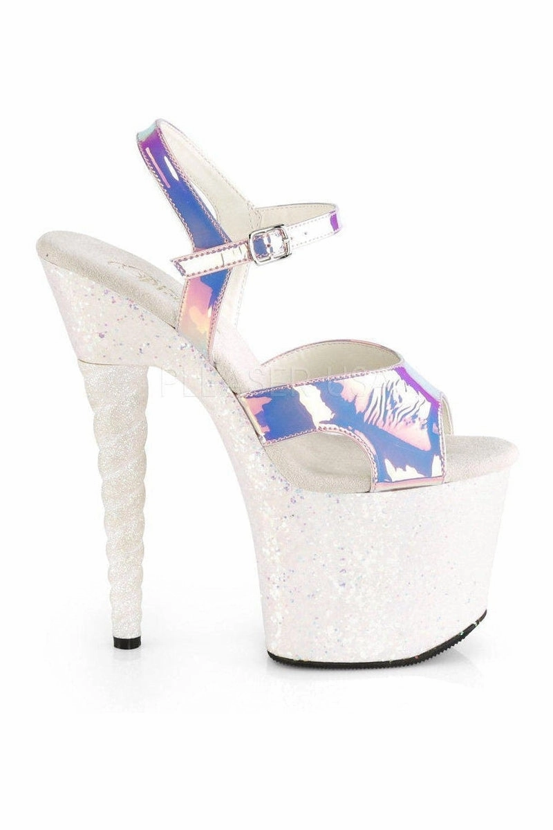 UNICORN-711LG Platform Sandal | Purple Vinyl