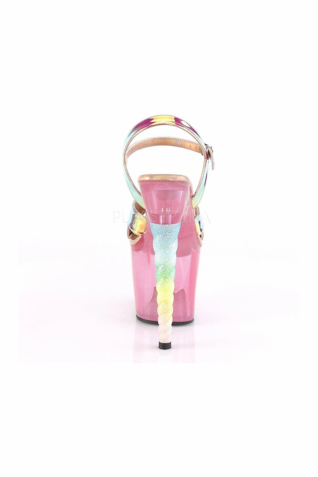 UNICORN-711T Platform Sandal | Fuchsia Vinyl