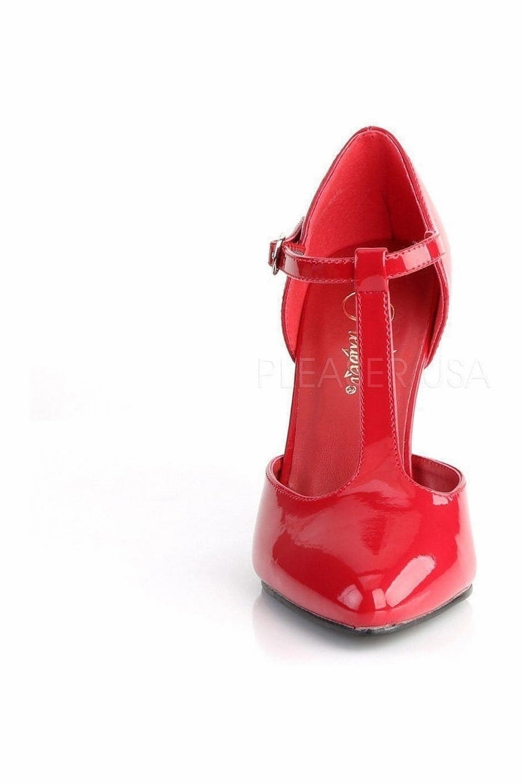 VANITY-415 Pump  | Red Patent