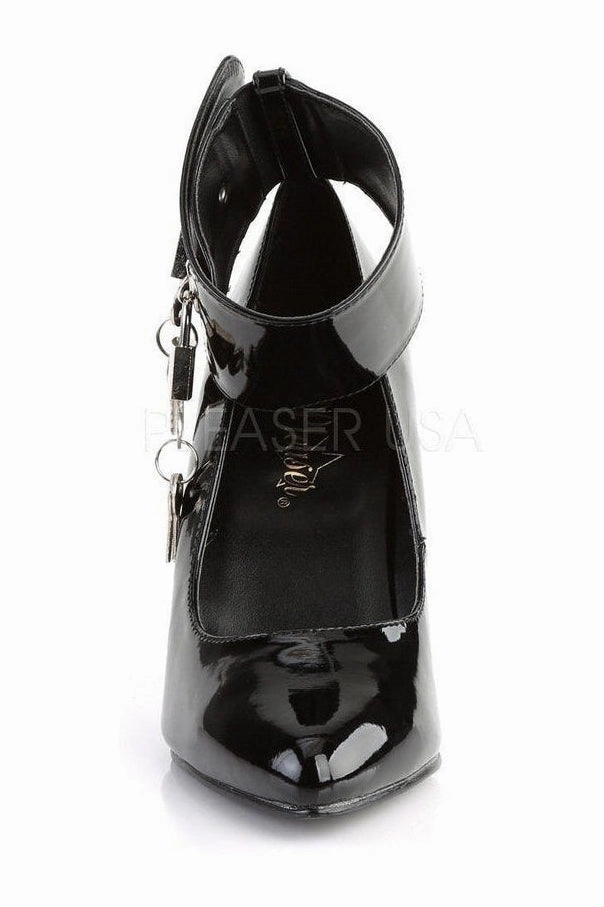 VANITY-434 Pump  | Black Patent