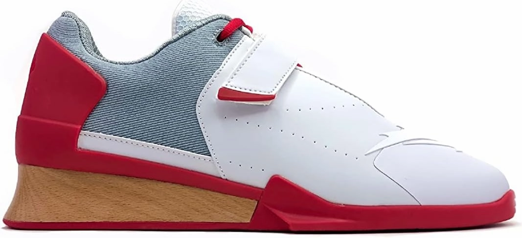 VELAASA Strake | Olympic Weightlifting Shoes | Men and Womens Heavy Lifting Shoes | Cross Training | Powerlifting Apparel | Shoes for Squats | Lifting Gear