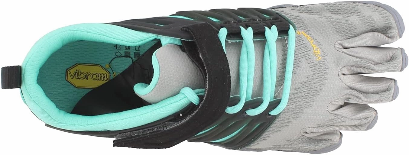 Vibram Women's V-Train Grey/Black/Aqua Cross Trainer