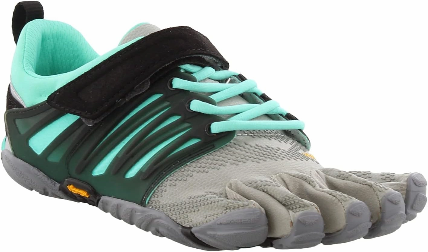 Vibram Women's V-Train Grey/Black/Aqua Cross Trainer