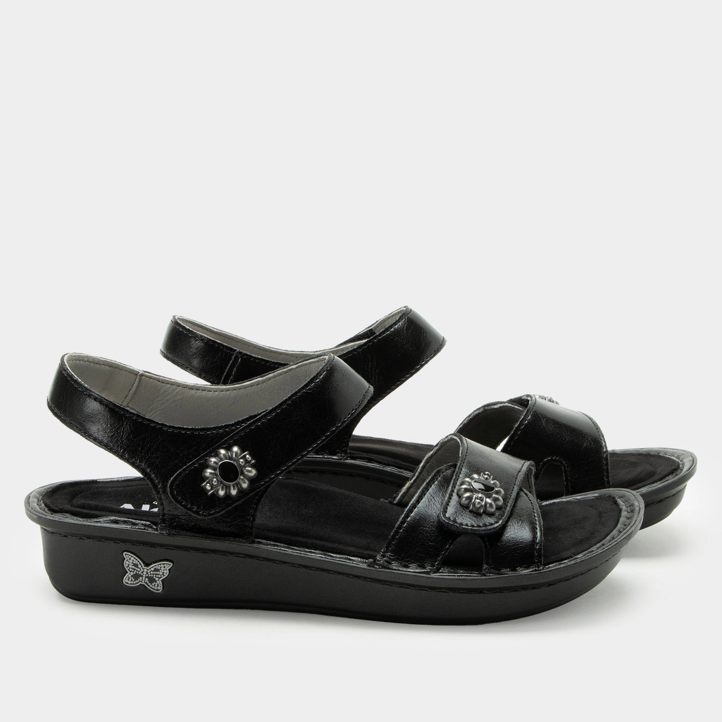 Vienna Black Sapphire Sandal
