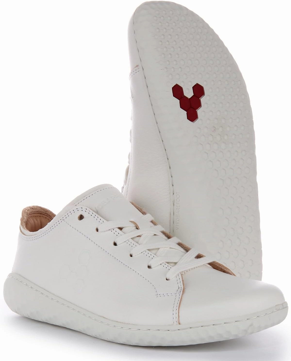 Vivobarefoot Geo Court III, Womens Everyday Barefoot Classic Designed for Premium Comfort