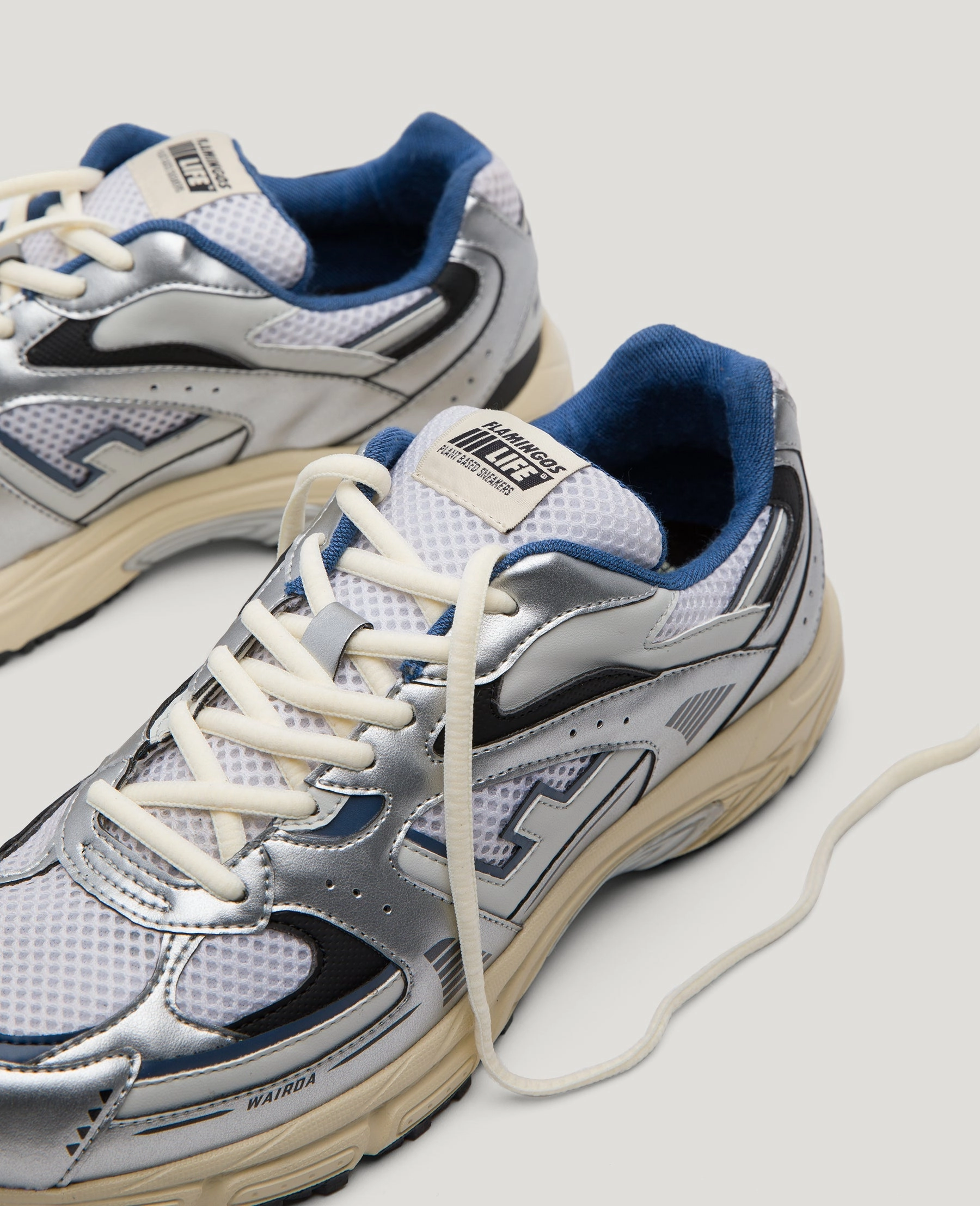 Wairoa Sneaker in Silver from Flamingos Life