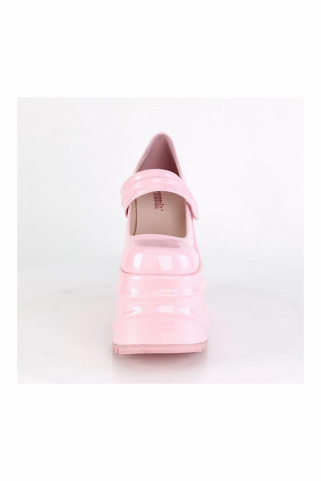 WAVE-32 Mary Jane | Hologram Faux Leather