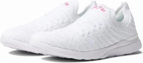 Women's TechLoom Wave White / Neon Pink WHITE / NEON PINK / 10
